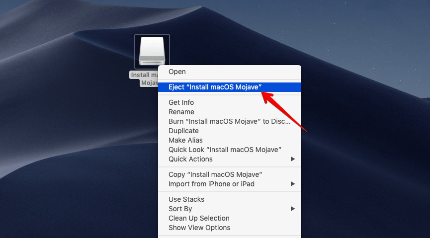 Create Bootable USB installer for macOS Mojave Windows