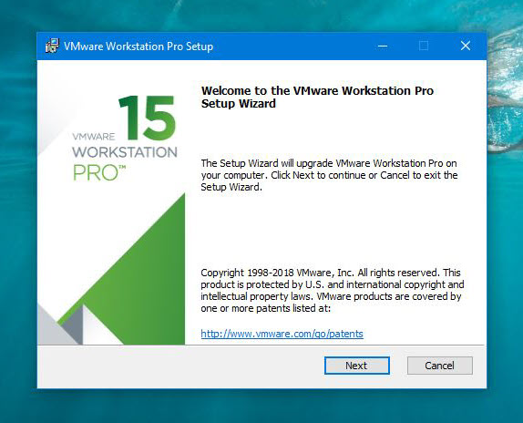 VMware Workstation Pro Setup