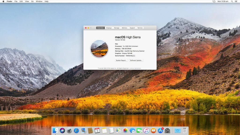 macOS High Sierra Installed