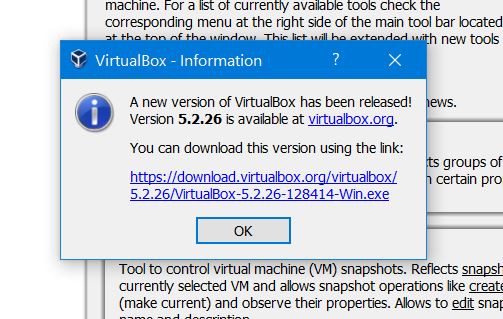 VirtualBox Information