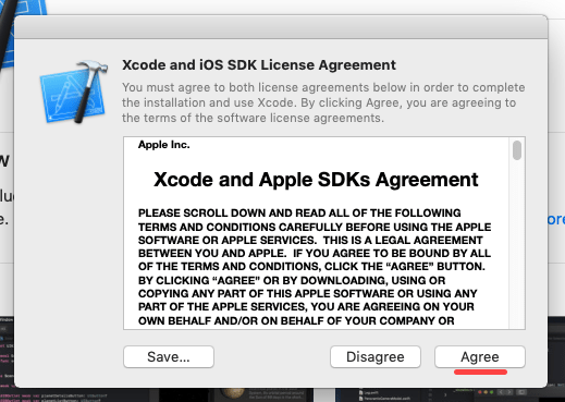XCode & iOS SDK License Agreement