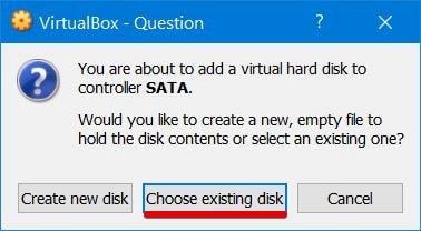 VirtualBox - Question