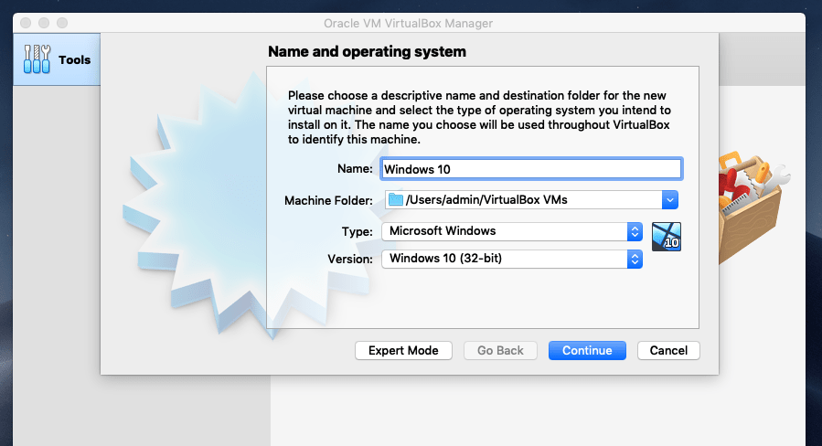 Name & Operating system