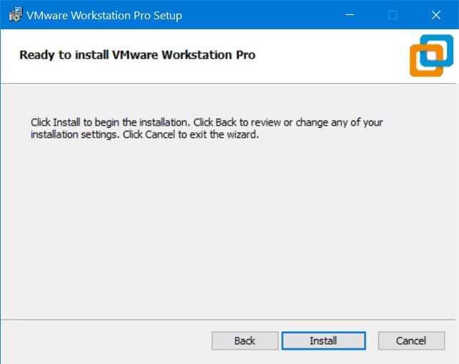 Install VMware Workstation Player