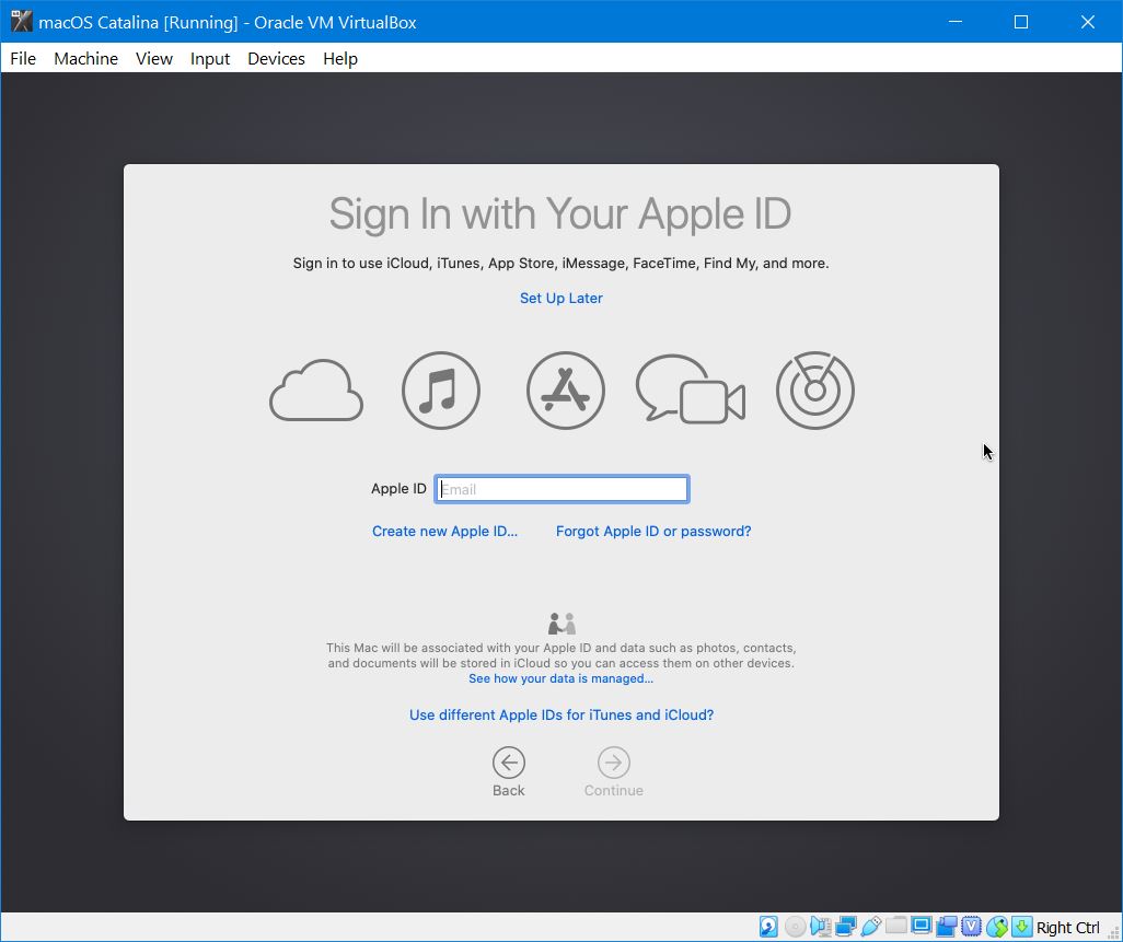 Sign In with your Apple ID