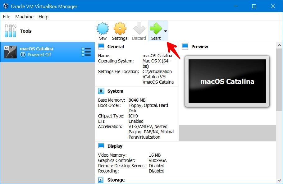 Install macOS Catalina on VirtualBox on AMD Systems
