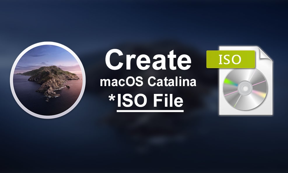 Create macOS Catalina ISO
