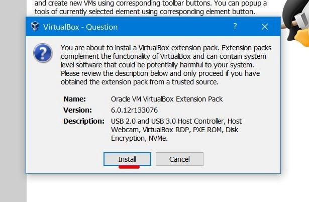 VirtualBox Question