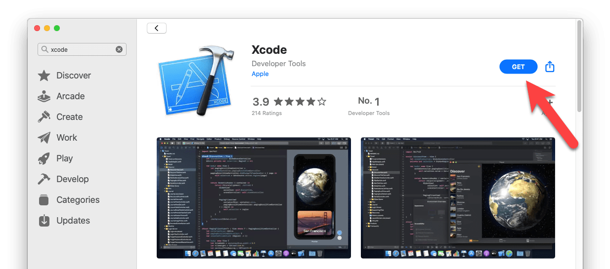 Install XCode