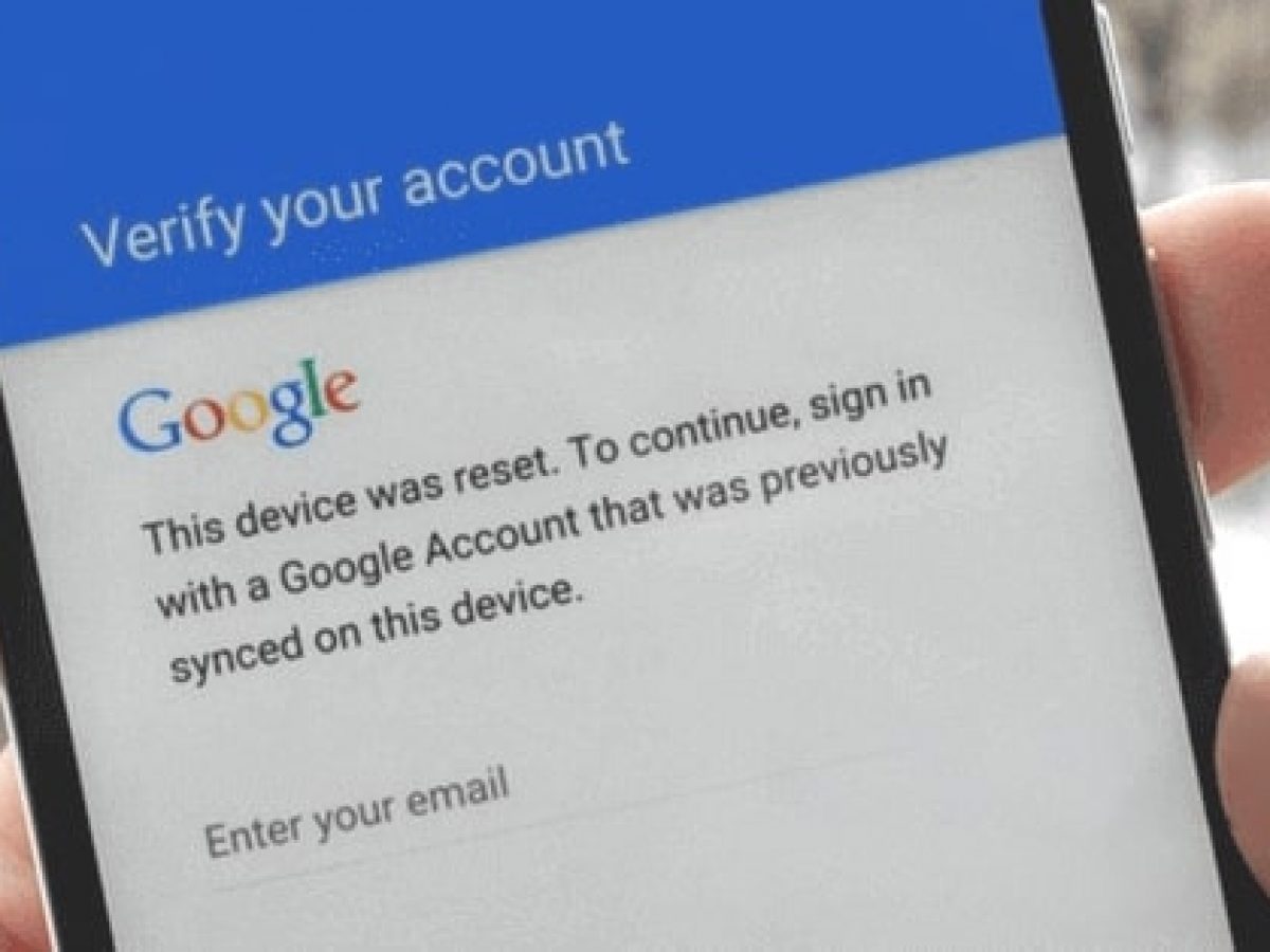 How To Bypass Google Account Verification Frp Completely Geekrar