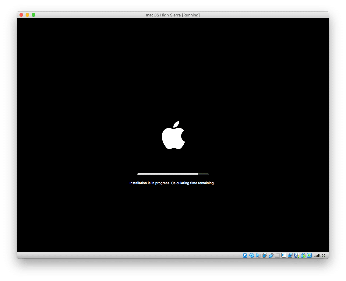 Install macOS High Sierra on VirtualBox