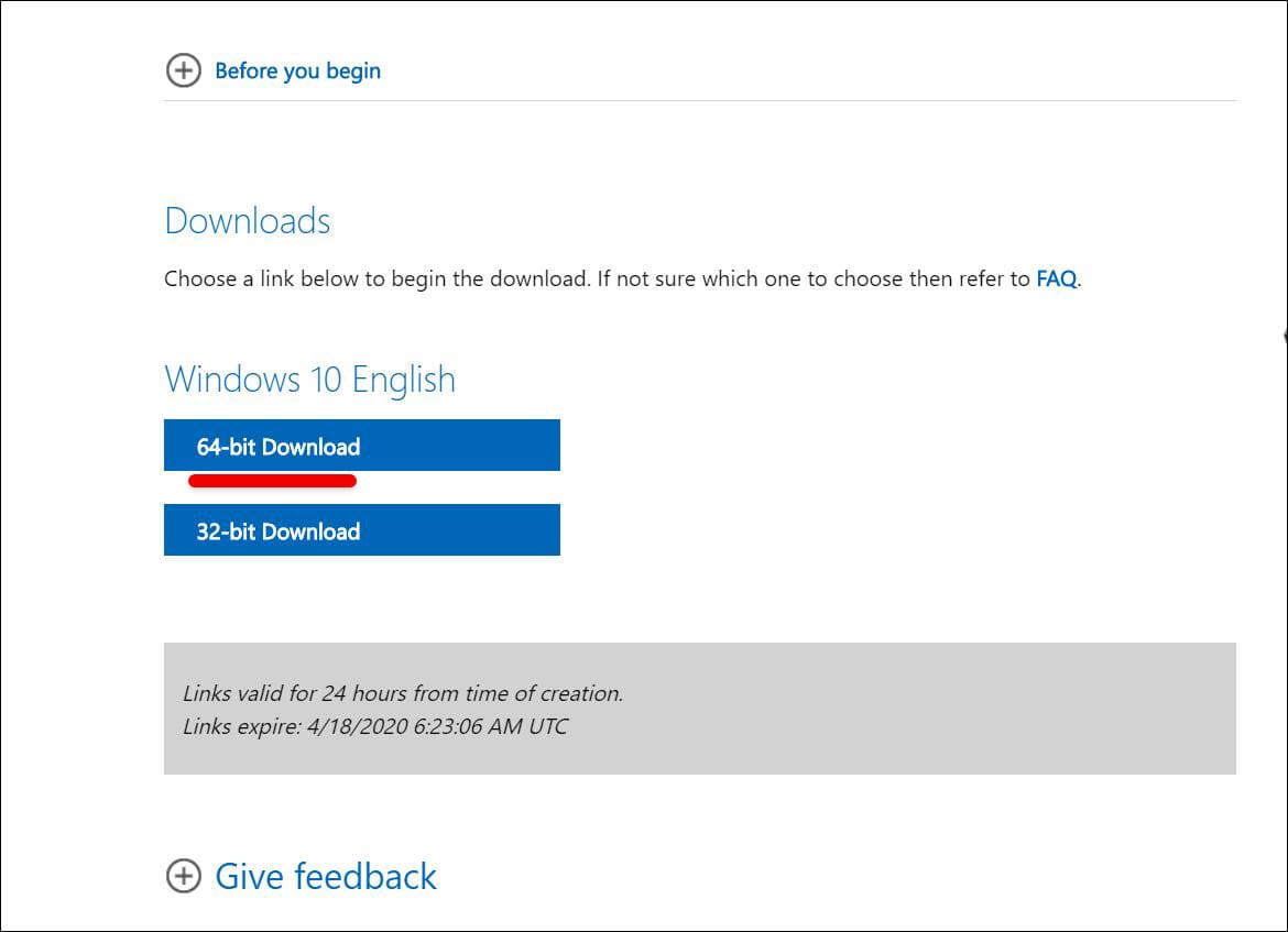 Windows 10 English