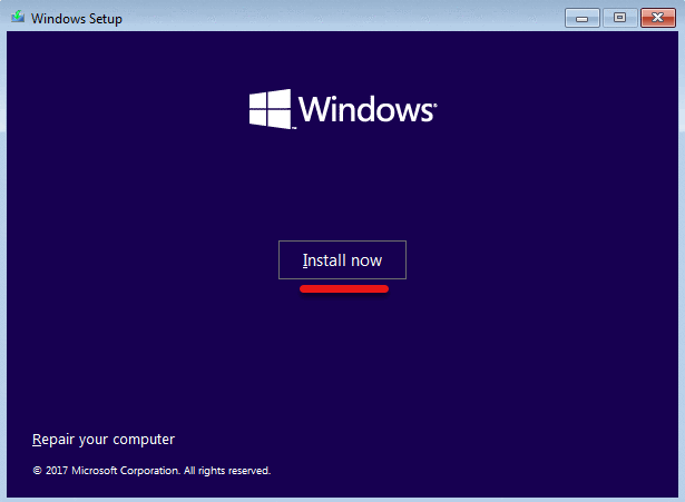Install Windows 10 on VMware Workstation Pro