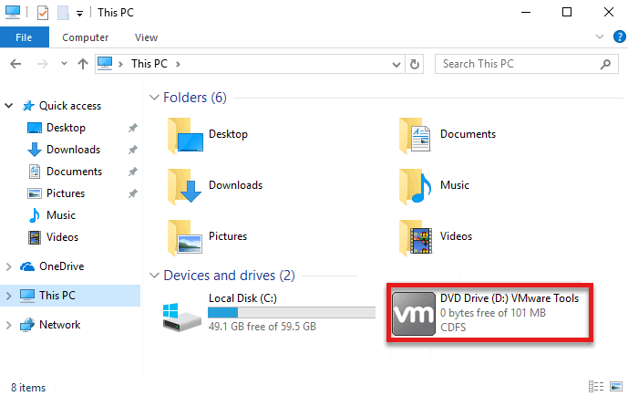 Install Windows 10 on VMware Workstation Pro