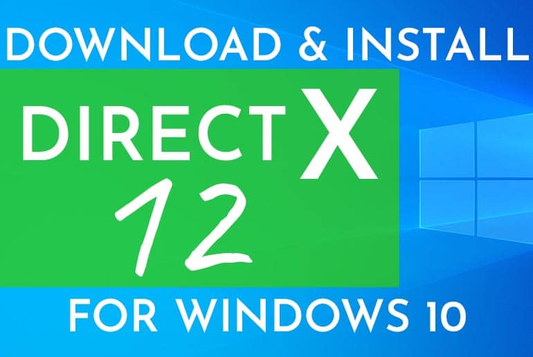 DirectX download for Windows 10