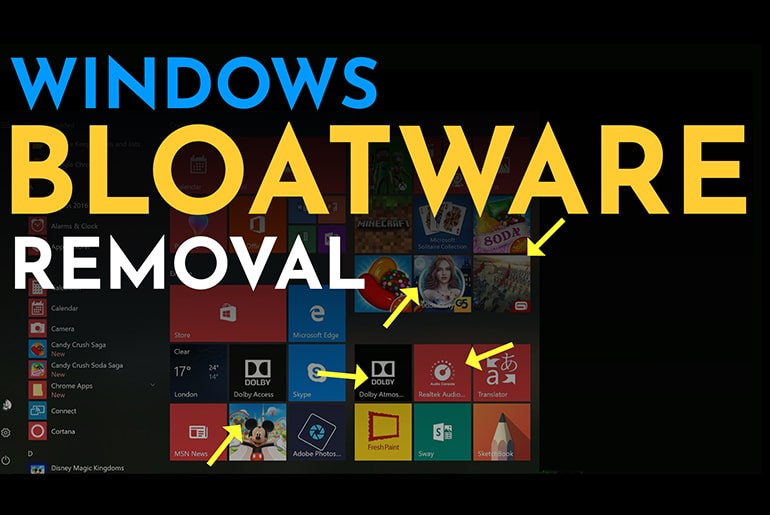 Remove Bloatware From Windows 10