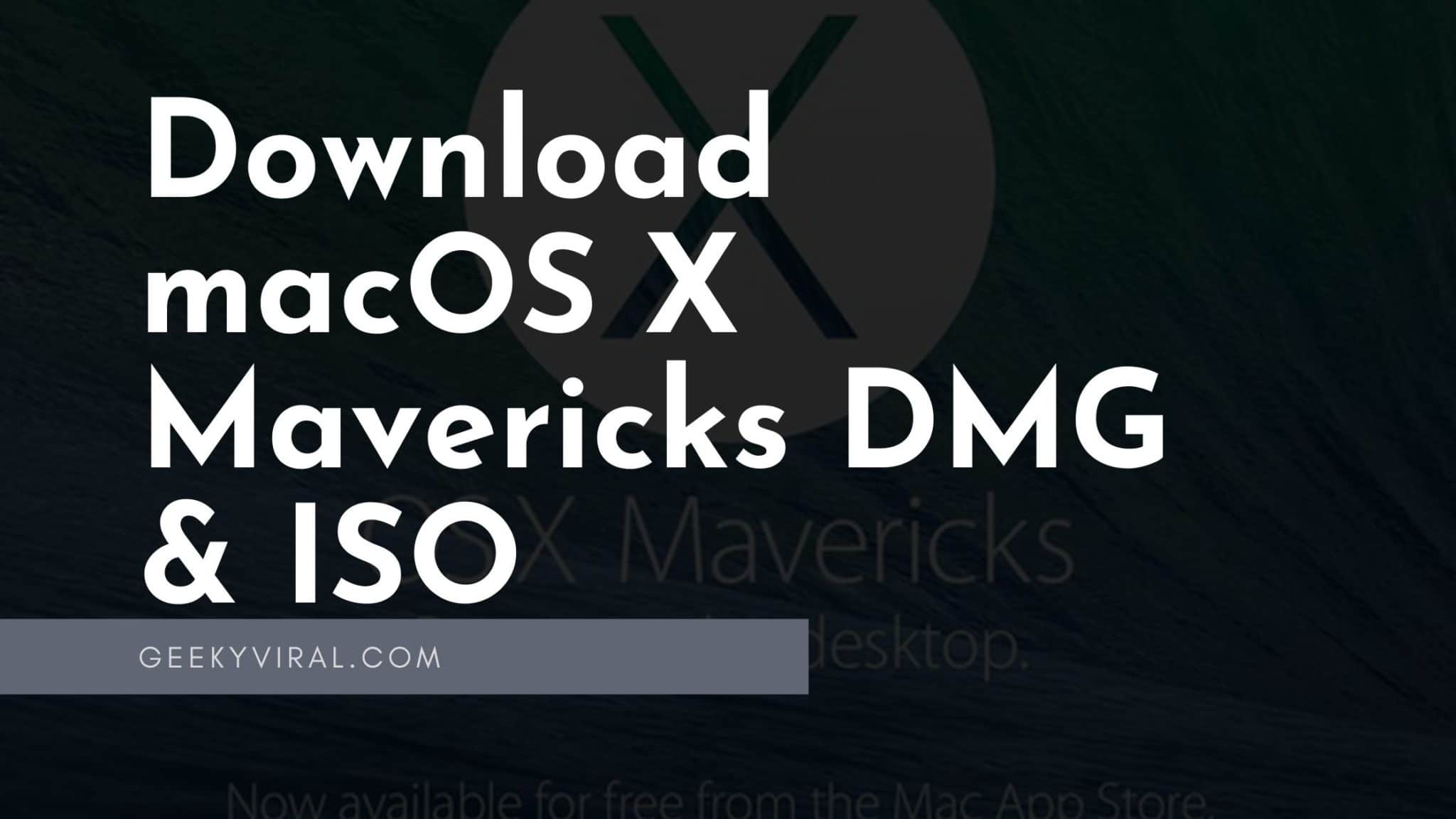 macos 10.9 download dmg